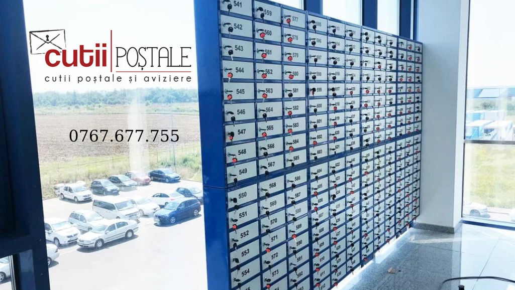 cutii postale bloc